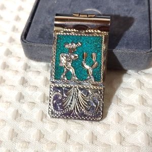 Sterling Silver Mexican Money Clip